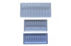 China Customized PET Tray Packaging For Drug Water Injection Bottles supplier
