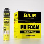 China BILIN A1 High Yield Expandable Pu Foam Spray Repairable For Soundproof Barriers manufacturer