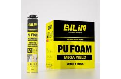 China BILIN A1 High Yield Expandable Pu Foam Spray Repairable For Soundproof Barriers supplier