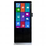 Touch Screen Floor Standing Kiosk LCD Bill Self Payment Kiosk 16.7M Color for sale