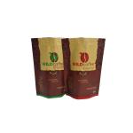 Food Grade Foil Pouch Packaging  Stand Up Ethiopian Coffee Mylar Bags for sale