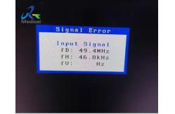China GE Logiq E9 Ultrasound Machine Repair Display Shows Input Signal Abnormal supplier
