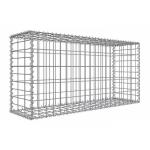 1x1x0.5m 2x1x1m Galvanized Welded Mesh Gabion Box , Gabion Stone Cage Retaining Wall for sale