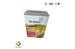 China Branded Recyclable Coffee Folding Carton Pack Boxes For Coffee Sachets supplier