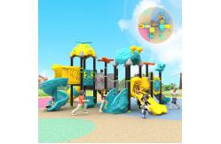 China Planet Theme Industrial Playground Set Slide Customized  Childrens Indoor Slides supplier