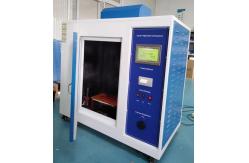 China Keystroke Rubber Test Chamber Glow Wire Combusting Vertical Flammability Tester supplier