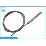 2.5mm Steel Custom Wire Rope Assemblies With M8 Threaded Studs for sale