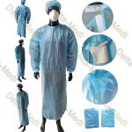 EN 13795 Disposable Surgical Gown Sterile PP Coated PE 20g To 60g for sale