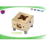 High Duablity Square Type Brass Holder EDM Wire Parts 51x51x41mm for sale