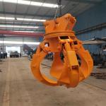 Remote Control 3-12 Cbm Electric Hydraulic Clamshell Grab for sale