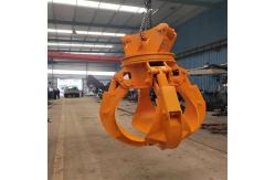 China Remote Control 3-12 Cbm Electric Hydraulic Clamshell Grab supplier