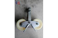 China Dual-Sheave Stringing Block With Ball Bearings For Smooth Cable Pulling​ supplier