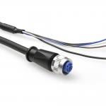 Alvin's Cables M12 A Coded 4Pin to Open End Power Cable 1m for Automation for sale
