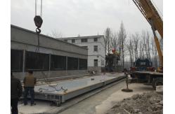 China Electronic Heavy Duty Weighbridge For Trucks Pitless Foundation Customized supplier