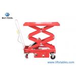 500kg Low Profile Mobile Lift Table Double Scissor Light Duty Small Electric Motor for sale