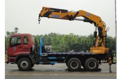 China heavy Duty CCS Folding Boom 16t Lorry Mounted Crane supplier