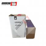 Printing 5liter Paint Tin Containers Empty With Plastic Handle for sale