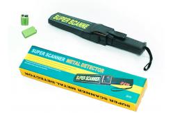China Self - Calibrating Metal Detector Scanner , 25 KHz Security Wand Metal Detectors supplier
