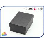 Black Specialty Paper Handmade Gift Box Fragile Product Package for sale