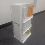 Customized Essential Oil Display Stand Acrylic Countertop Display Rack With Drawers