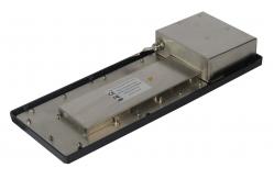 China Black Marine Usb Panel Mount Keyboard With Optical Trackball supplier