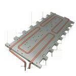 Clear Finishing Cold Plate Aluminum Heatsink for sale