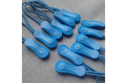 China No Toxic Elastic Plastic Zipper Slider Puller supplier
