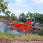 88kw Large Capacity Aquatic Weed Harvester For Water Weed Harvesting for sale