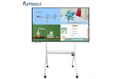 China Multitouch Interactive Touch Screen Whiteboard 86 Inch White supplier