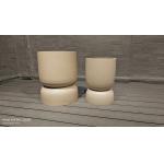 Modern Style Fiber Clay Planter D460*H70 Light-weight Versatile For Any Setting for sale