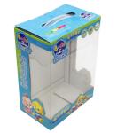 Printed Recycled F-Flute Corrugated Cardboard Toy Boxes Window Carrier Packaging for sale