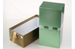 China Green Rectangle Drawer Boxes Paper Tube Packaging For Cosmetics / Healthy Food supplier