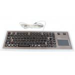 IP68 Waterproof Ruggedized Military Compact Keyboard With Touchpad 89 Keys 5V DC for sale