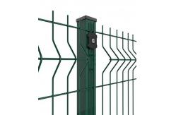China Hot dipped  galvanized 3D Curvy PVC Coated Welded Wire Mesh Fencing supplier