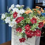 Simulated Flower Pearl Chrysanthemum Bundle Small Daisy Wedding Home Decoration Cross border Fake Flower Ornament Wholesale Arrangement for sale