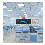 Science Chemistry Lab Furniture Table Anti Alkali With Epoxy Resin Countertop for sale