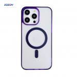 Skin-Friendly Shockproof Magnetic Magsafe Mobile Phone Case For iPhone Samsung for sale