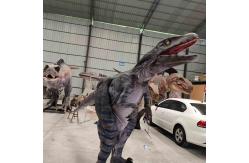 China Adult Simulation T-Rex Realistic Animatronic Dinosaur Costume supplier