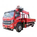 Hot 4X2 12Tons Crane Truck Mounted 150HP Towing Crane Mounted Truck With 25M Lifting High for sale