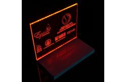 China Transparent ZHLX07 ODM LED Plastic Display Stands supplier
