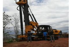 China 150kNm 750mm Small Multifunctional Drilling Rig Rotary Drilling Machine 400KN supplier