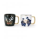 Custom Sublimation Mugs Coffee Camp Outdoor Christmas Ceramic Mug With Logo DW-01A04 for sale