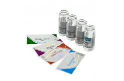China Strong Adhesive 10ml Vial Labels Pet Laser Film Cmyk Printing For Pharmacy supplier