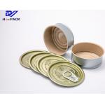 Round Container For Cigarette Packing, Factory Made 50g 80g 100g Volume With Easy Open Lid for sale
