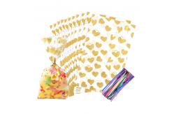 China Gravure Printing OPP Shrink Plastic Bags Clear Transparent Cellophane Bags For Chocolates supplier