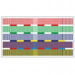 Transmissive HDTV Color Resolution Test Chart Sineimage YE0222 for sale