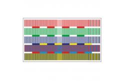 China Transmissive HDTV Color Resolution Test Chart Sineimage YE0222 supplier