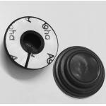 Pantone Color Silicone Shock Absorbing Pads 27x10mm For Car Door for sale