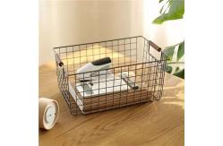 China Spices Stackable Wire Mesh Storage Baskets For Kitchen supplier