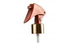 China 24/410 28/410 Trigger Sprayer With Aluminum Skirt With Button Switch supplier